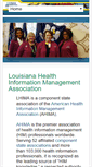 Mobile Screenshot of lhima.org
